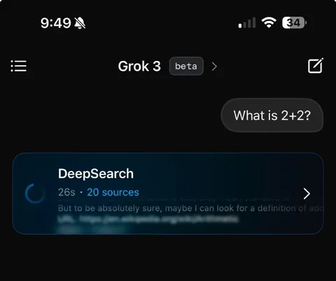 DeepSearch Solves 2+2