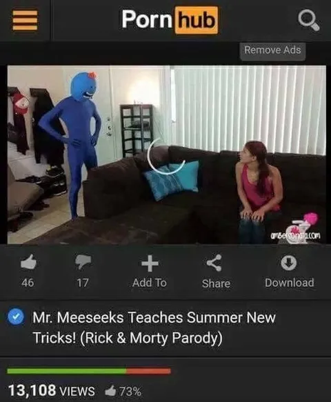 Mr. Meeseeks Teaches Summer New Tricks
