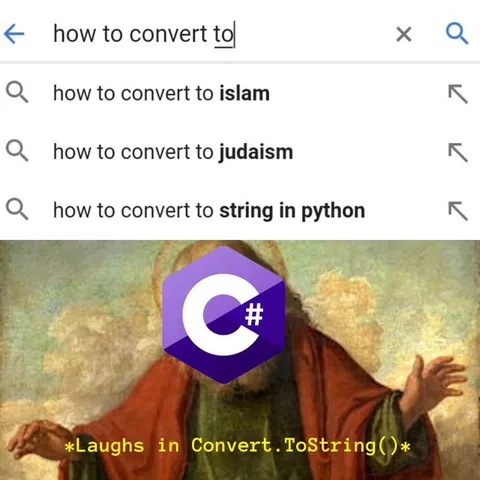 Convert to String in C#