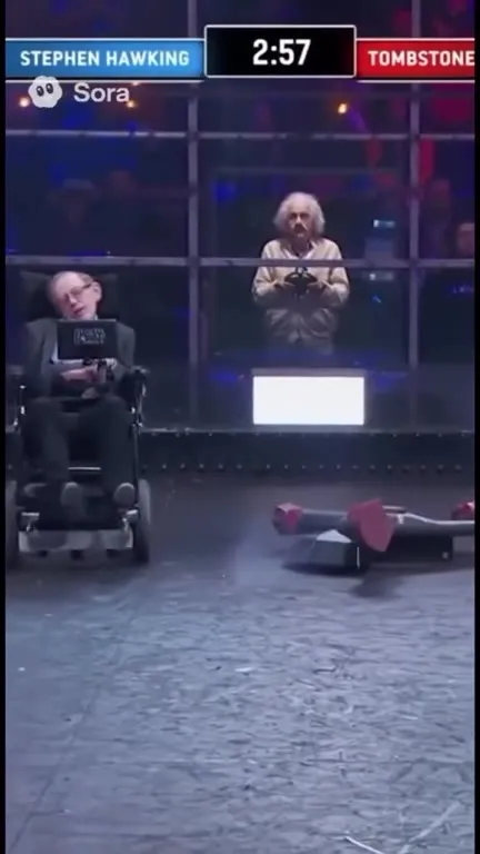 Stephen Hawking Fights Tombstone