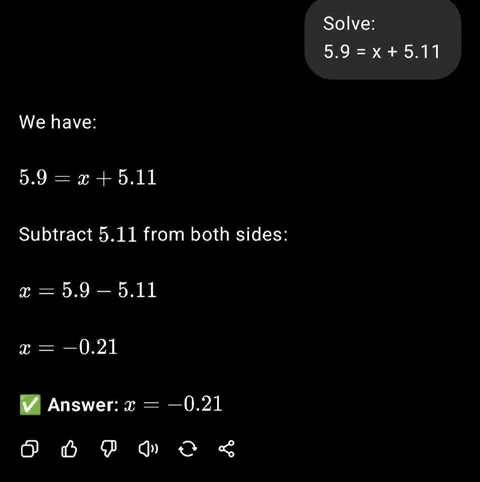 Wrong Decimal Subtraction