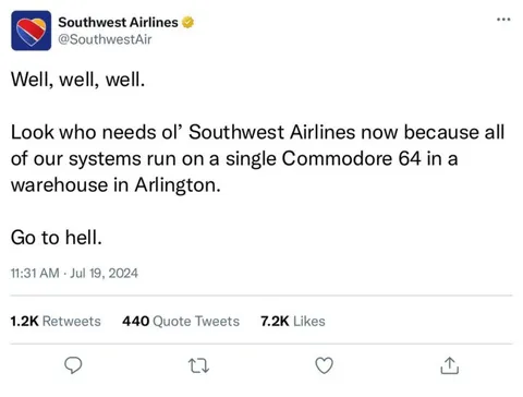 Southwest Airlines Needs a Commodore 64