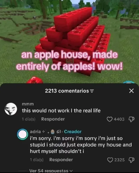 Minecraft Apple House Fails in Real Life