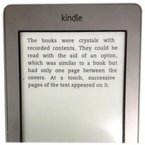 Ancient Description of a Kindle