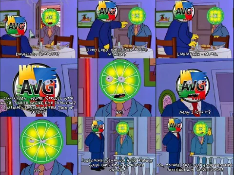 AVG Antivirus Family Dinner