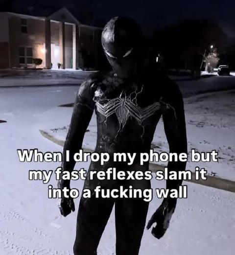 Fast Reflexes Break Phone