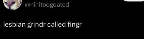 Lesbian Grindr Called Fingr