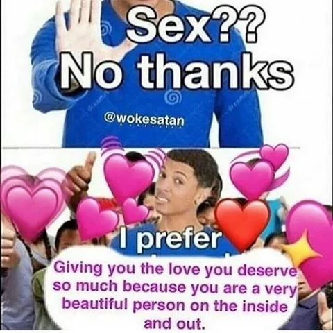 Sex? No Thanks, I Prefer Love