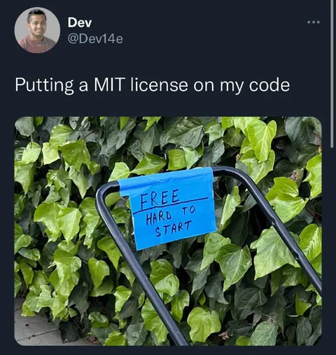 MIT License on My Code