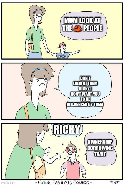 Ricky Influenced by Crab People