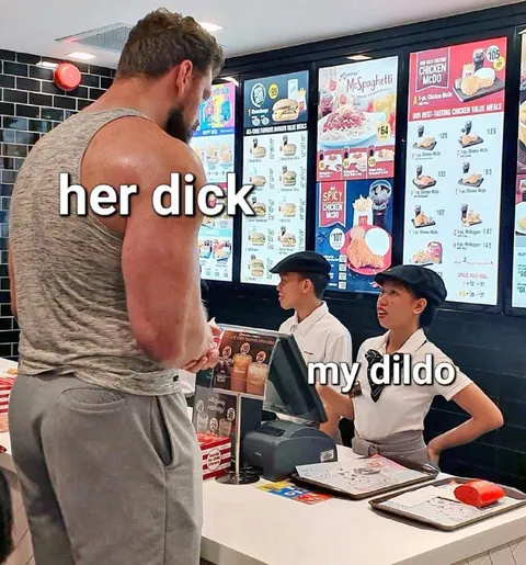 Her Dick, My Dildo