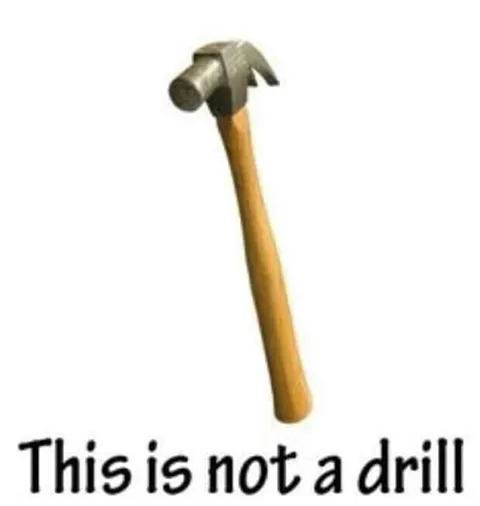 This Is Not a Drill