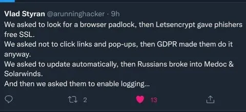 Cybersecurity Requests Backfire
