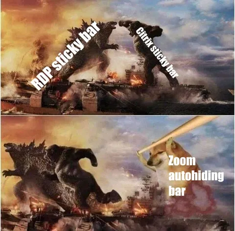 Godzilla and Kong Fight Over Bars