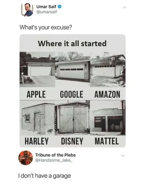 I Don't Have a Garage