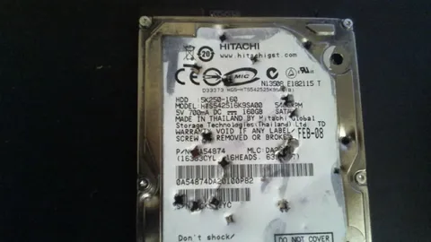 Don't Shock the Hard Drive