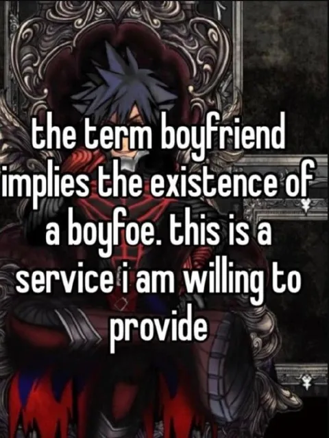 Boyfriend Service Offer