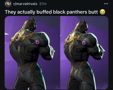 Black Panther Butt Buff