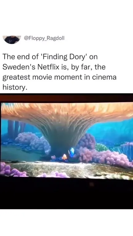 Finding Dory Swedish Netflix Ending
