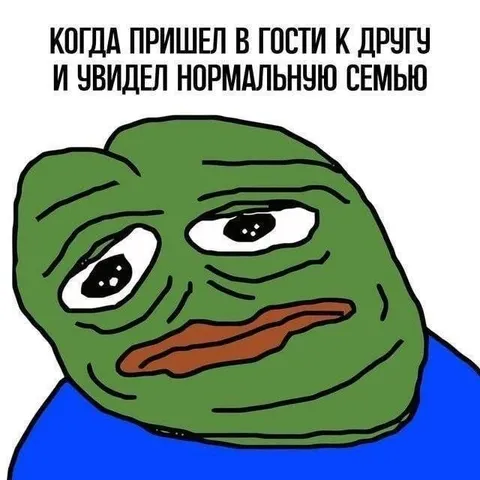 Нормальная семья у друга