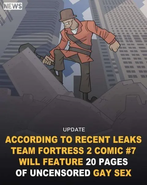 Team Fortress 2 Comic Leak