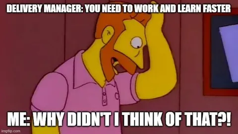 Delivery Manager Genius Advice