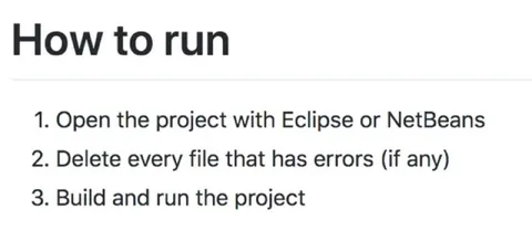 How to Run a Project