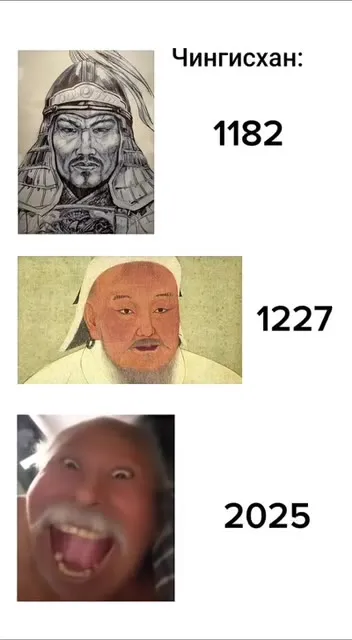 Чингисхан в 2025 году