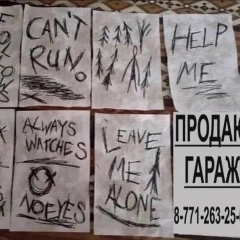Creepy Notes Begging for Help