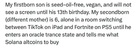 Seed-Oil-Free Son Versus Crypto Oracle