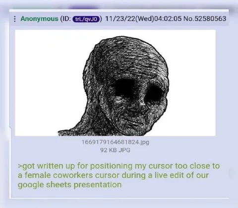 Cursor Too Close to Coworker