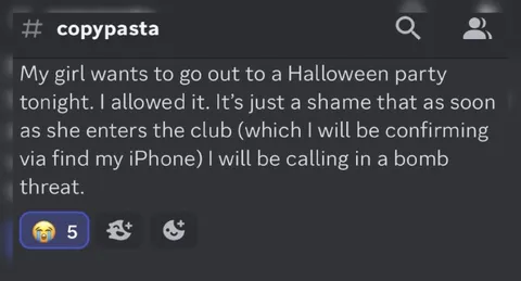 Halloween Party Bomb Threat