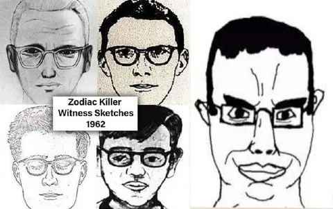 Zodiac Killer Witness Sketches