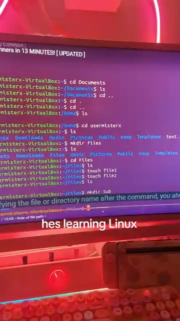 Cat Learning Linux