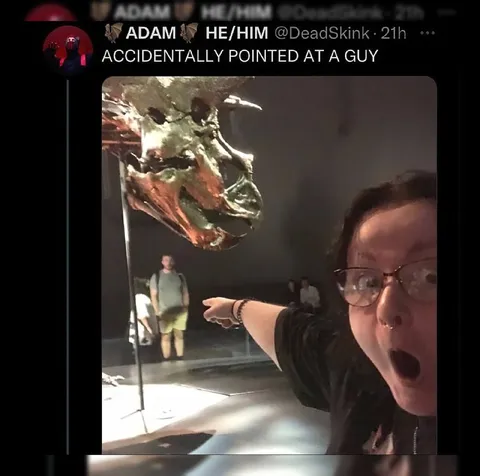 Accidentally Pointed at a Guy
