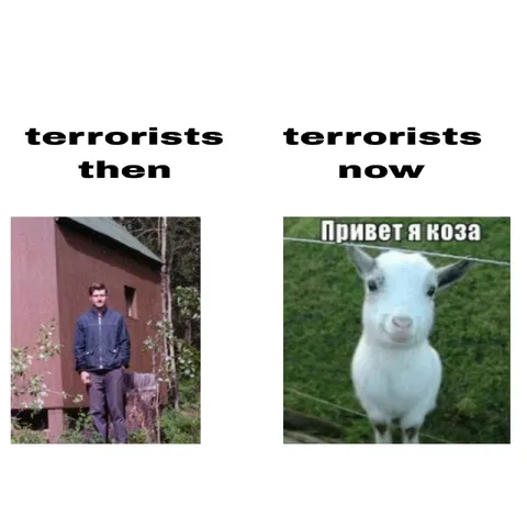 Террористы тогда и сейчас