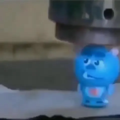 Epicurus Meets the Hydraulic Press