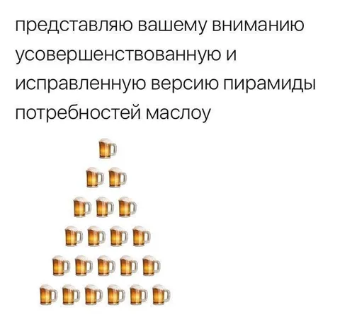 Усовершенствованная пирамида Маслоу