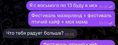 Фестиваль птичий кайф