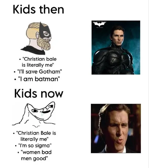 Kids Then Kids Now Christian Bale