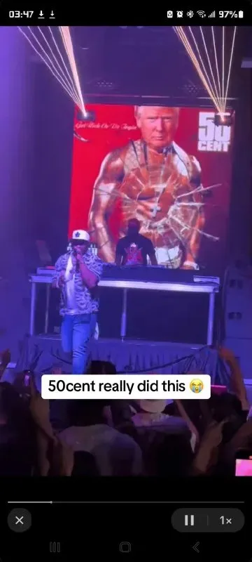50 Cent Really Did This
