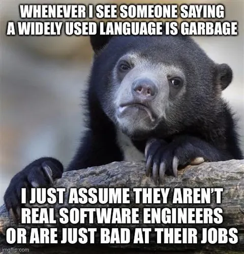 Widely Used Language Is Garbage
