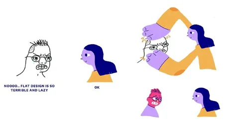 Flat Design Is So Terrible and Lazy