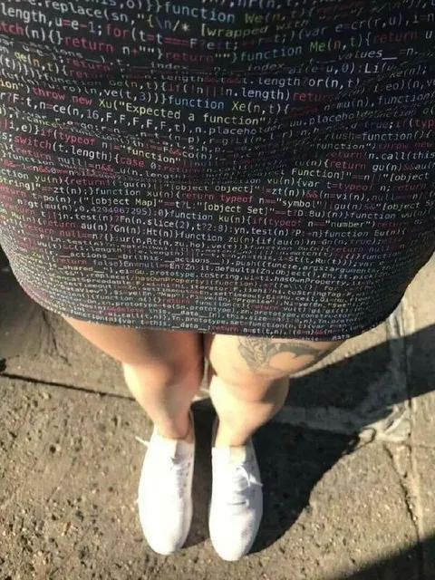 Programming Code Dress