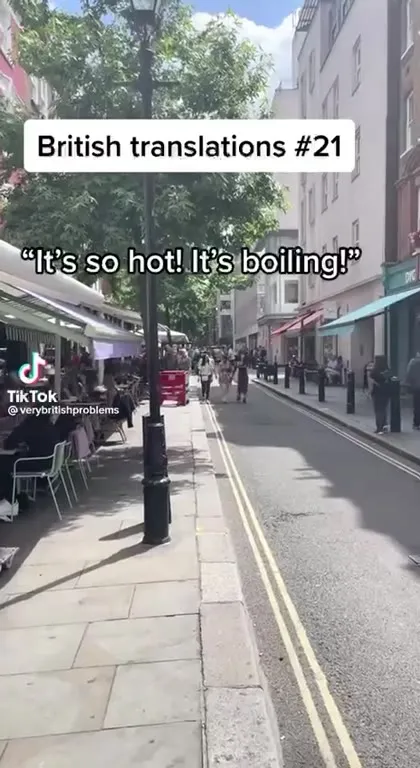 British Translation for Mild Heat