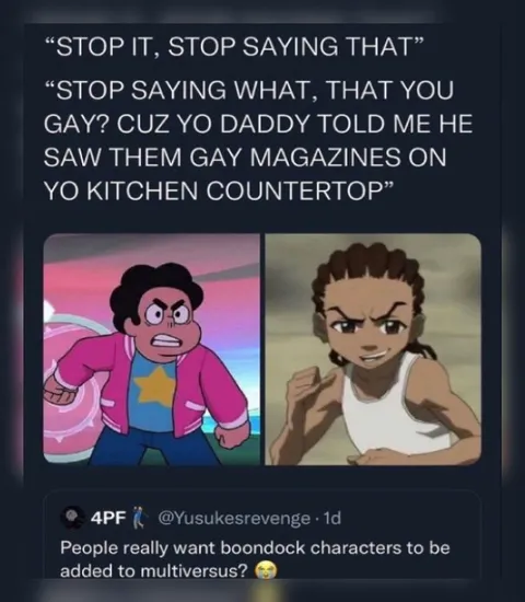 Steven and Huey Argue About Gay Magazines