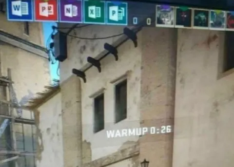 WARMUP 0:26 on the Wall