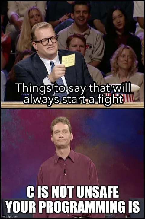 C Is Not Unsafe