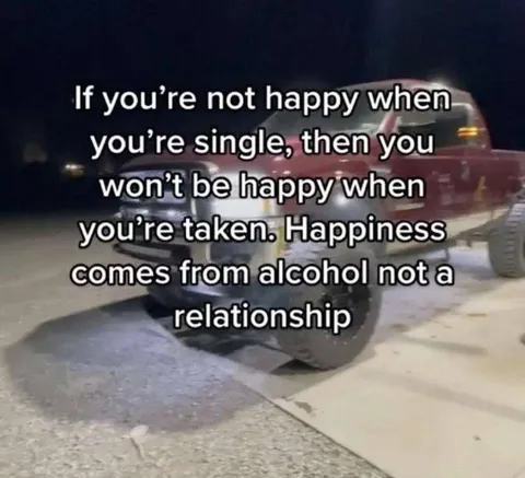 Happiness Comes From Alcohol