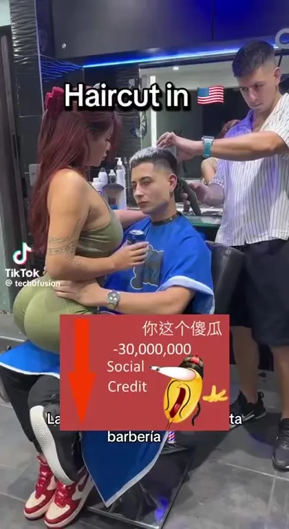 Haircut Social Credit Comparison